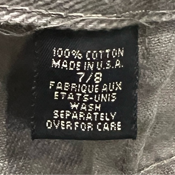 Express Brown Tapered Leg Denim Jeans Size 7/8 Women’s - Picture 6 of 7